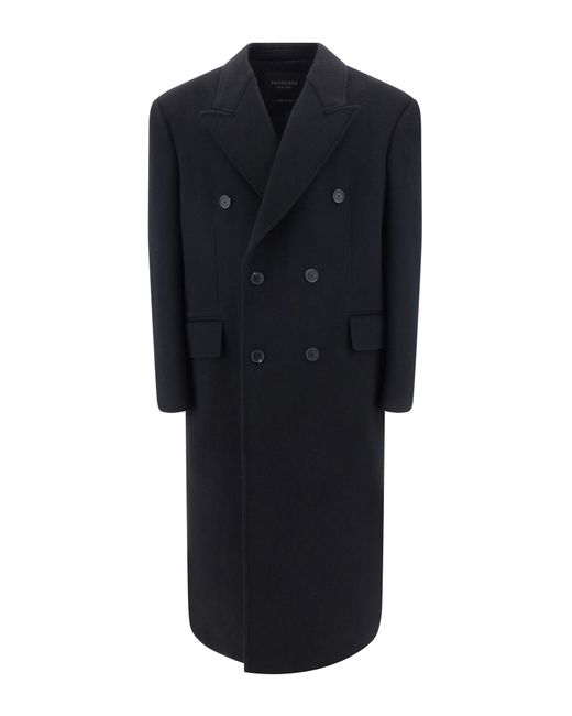 Cappotto oversize di Balenciaga in Black da Uomo