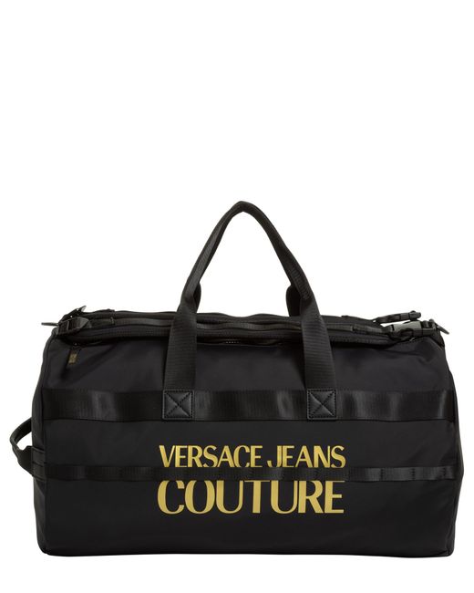 Versace Jeans Black Gym Bag for men