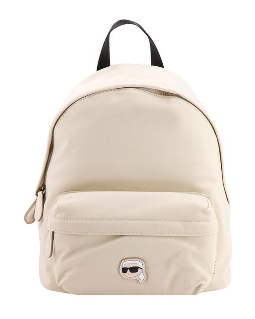 Karl Lagerfeld Backpack in Natural Lyst