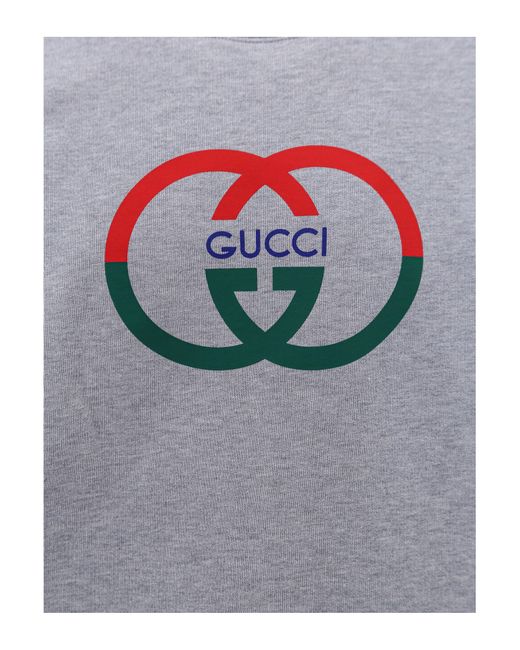 Gucci Gray Sweatshirt for men