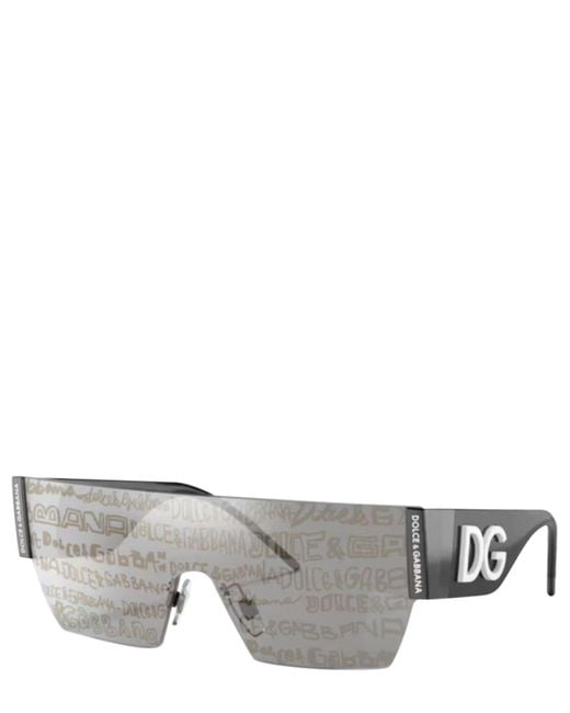 Dolce & Gabbana Gray Sunglasses 2233 Sole for men