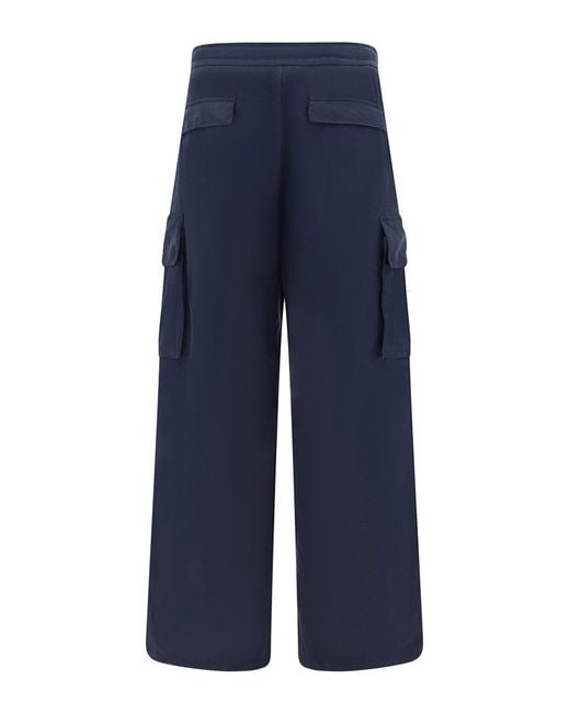 Pantaloni cargo di Dolce & Gabbana in Blue da Uomo