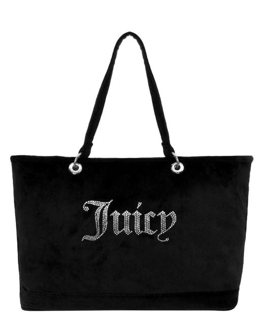 【JUICY COUTURE】Kimberly ロゴ スタッズ トートバッグ L Juicy Couture Kimberly Large Tote Bag in Black | Lyst