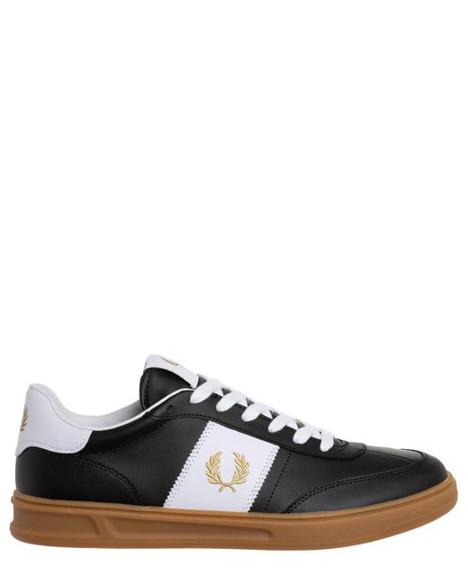 Fred Perry Black B400 Sneakers for men