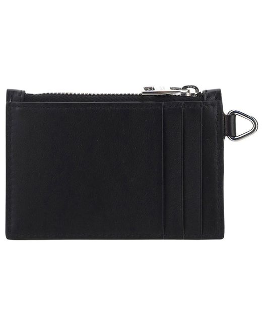 Porta carte di credito portafoglio uomo pelle skull in handAlexander McQueen  in Pelle da Uomo colore Nero | Lyst