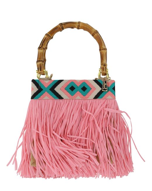 La Milanesa Pink Caipirinha Handbag