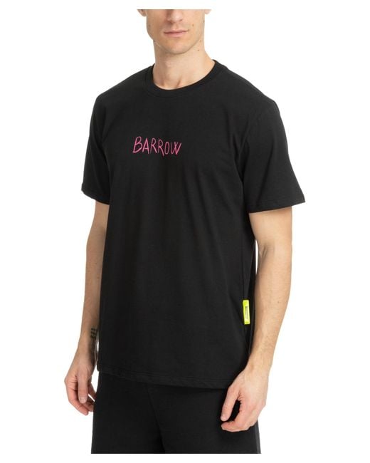 Barrow Black T-shirt for men