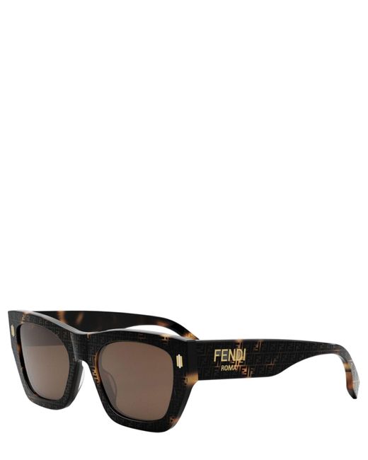 Fendi Gray Sunglasses Fe40100i