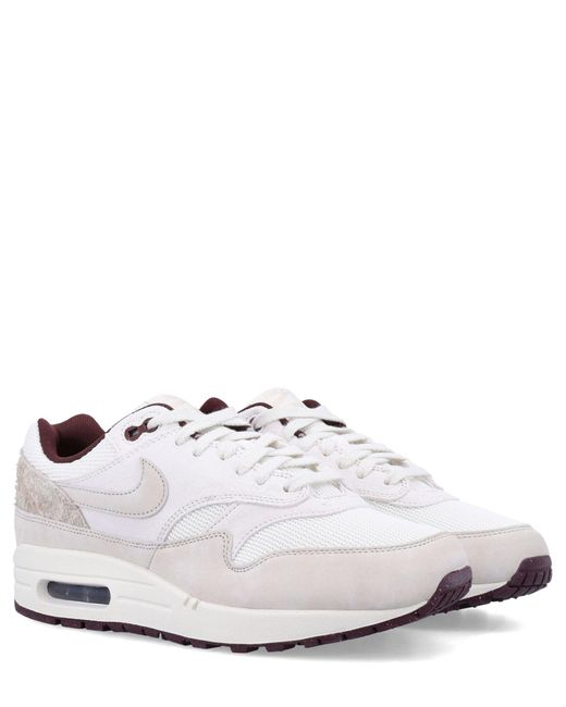Nike White Air Max 1 Prm Sneakers for men