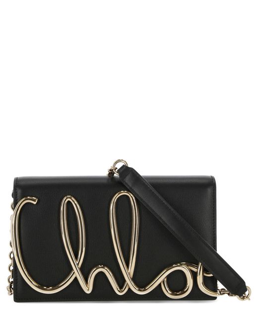 Chloé Black The Iconic Shoulder Bag