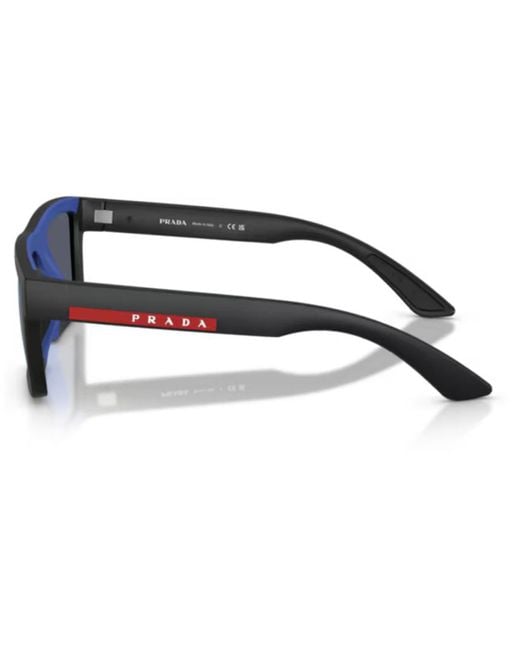 Prada Linea Rossa Blue Sunglasses for men