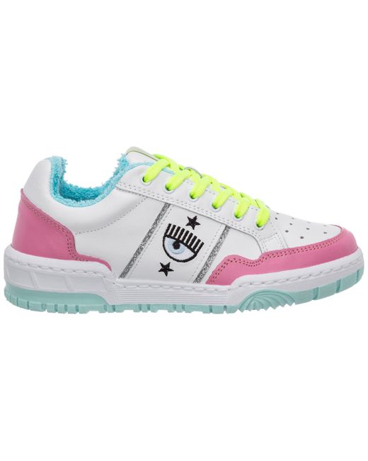 Chiara Ferragni Shoes Leather Trainers Sneakers Cf-1 - Save 40% | Lyst