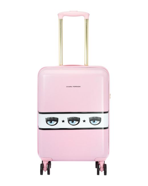 Valigia Logomania di Chiara Ferragni in Pink