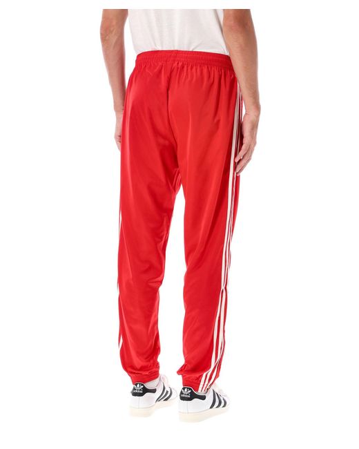 Adidas Red Premium Nindig Sweatpants for men