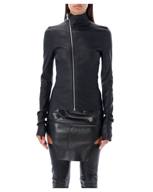 Rick Owens Gary Leather Jackets in Black | Lyst