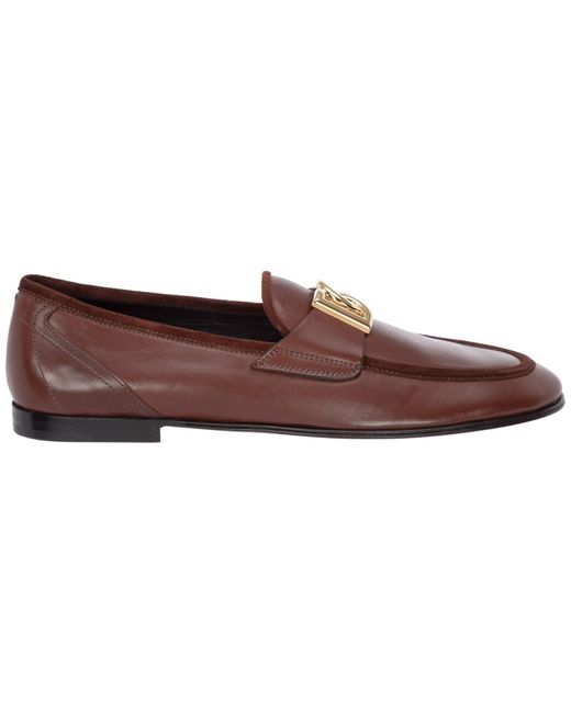 Dolce \u0026 Gabbana Mocassini in Pelle Intrecciata uomo - Glamood Outlet
