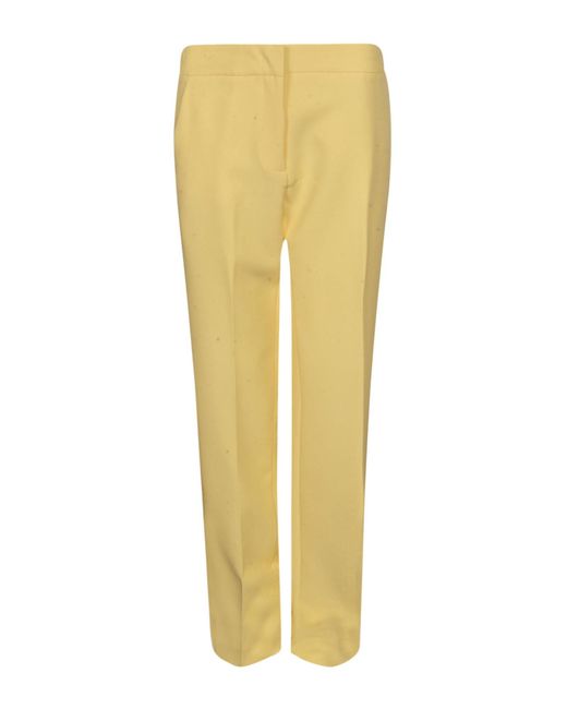 Blugirl Blumarine Yellow Trousers