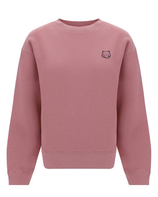 Maison Kitsuné Pink Sweatshirt