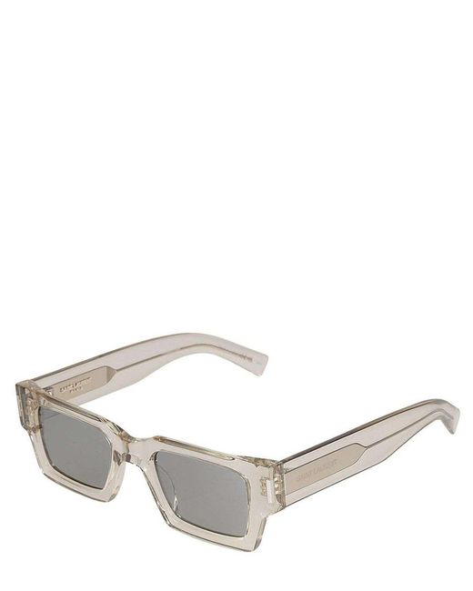 Saint Laurent Metallic Sunglasses Sl 572