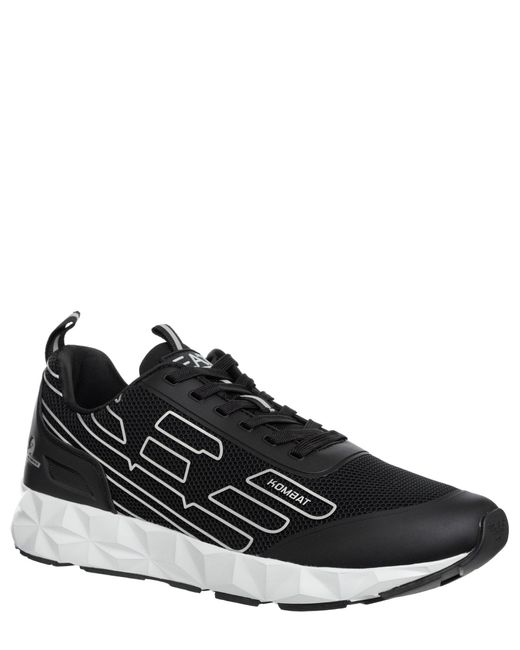 Sneakers c2 kombact di EA7 in Black da Uomo