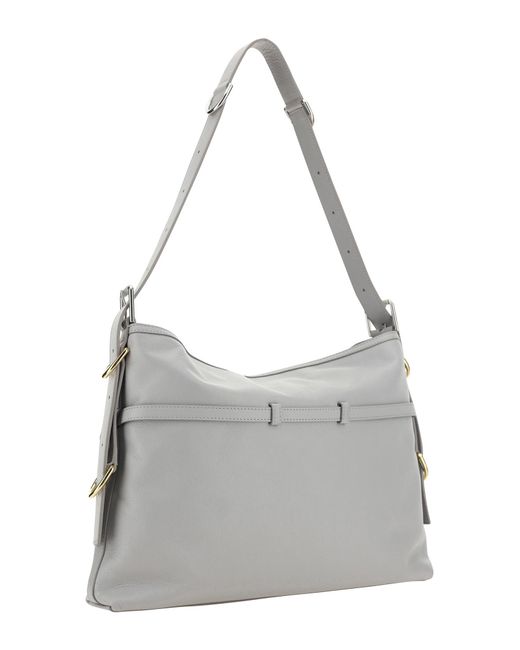 Givenchy Gray Voyou Shoulder Bag