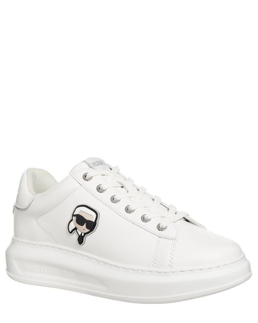 Sneakers k/ikonik kapri di Karl Lagerfeld in White
