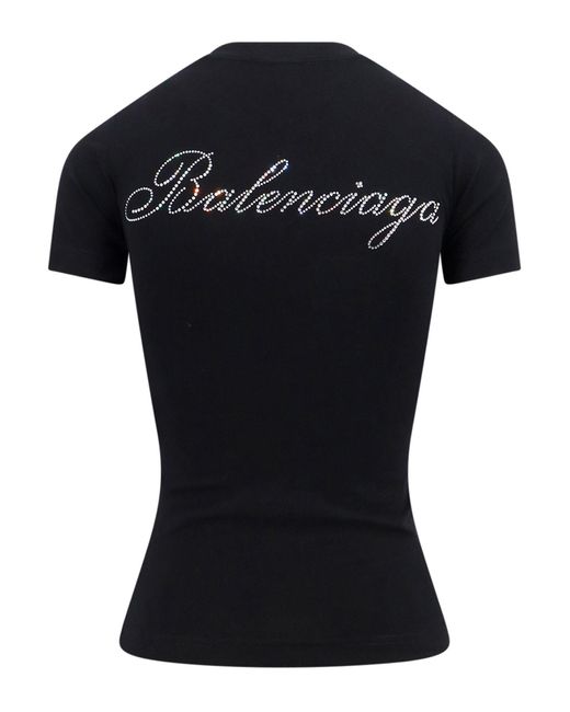 T-shirt di Balenciaga in Black