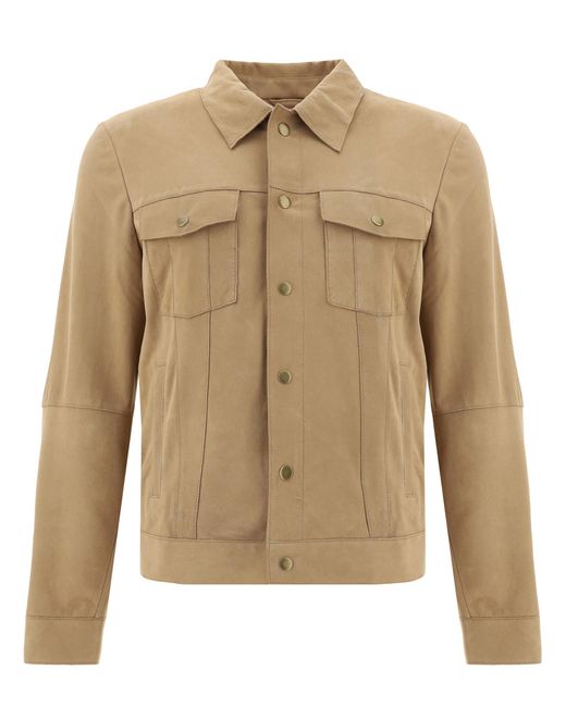 D'Amico Natural Leather Jackets for men