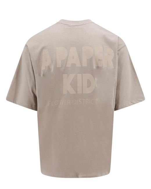 A PAPER KID White T-shirt for men
