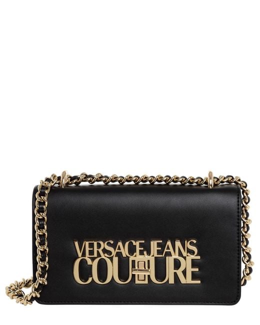 Borsa a spalla di Versace Jeans in Black
