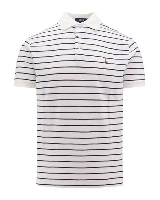 Polo Ralph Lauren White Polo Shirt for men