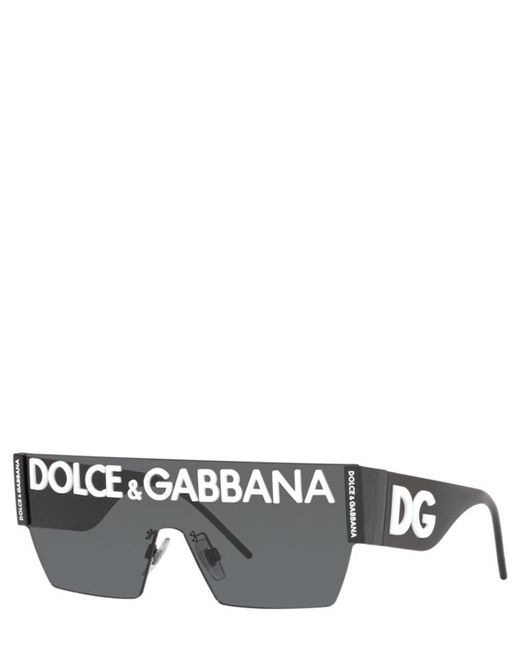 Occhiali da sole 2233 sole di Dolce & Gabbana in Black da Uomo
