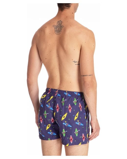 Gallo Blue Swim Shorts for men