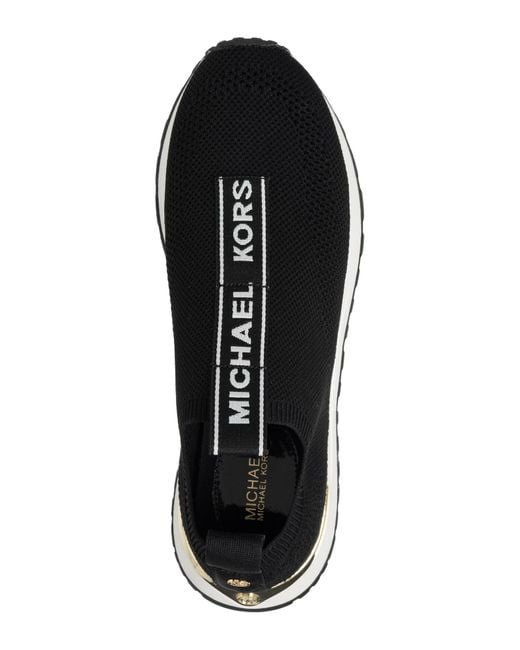 Michael Kors Black Bodie Slip-on Shoes