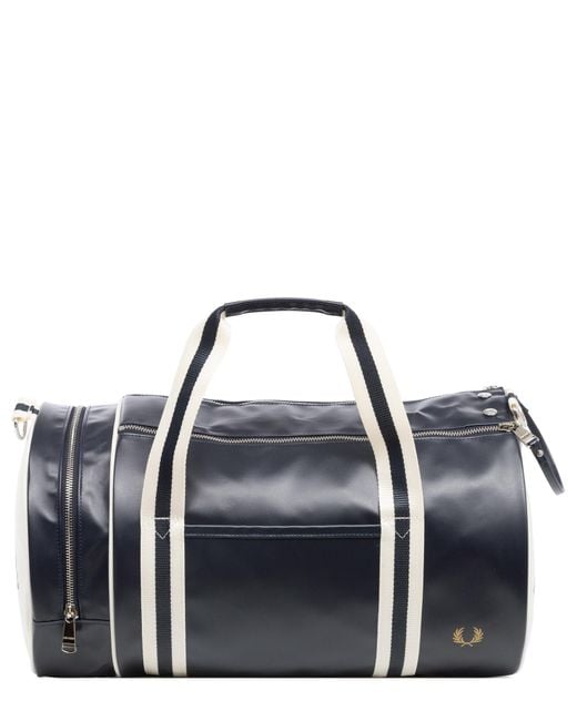 Fred Perry Blue Barrel Gym Bag for men