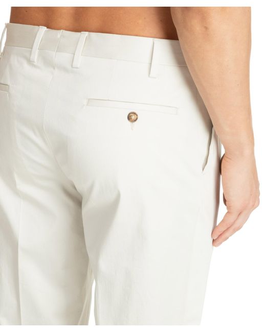 Lardini White Soho Trousers for men