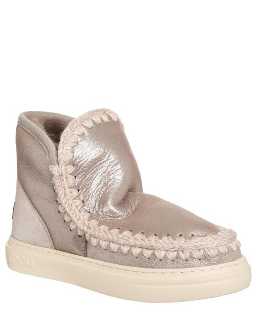 Mou Natural Eskimo Ankle Boots