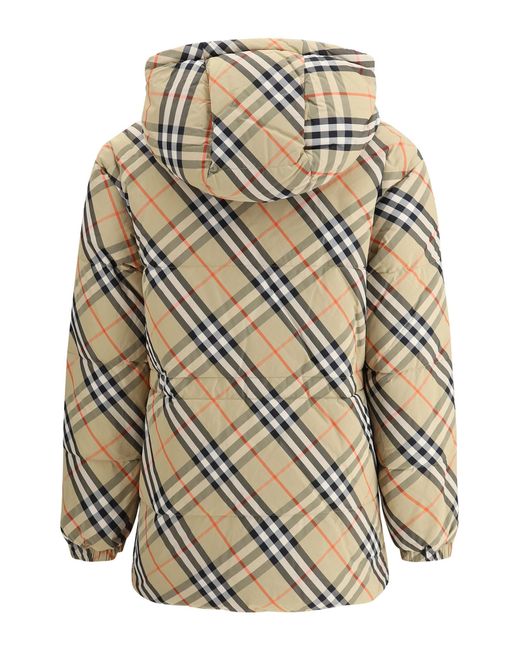 Burberry 25 Jacket Brown Down Nylon