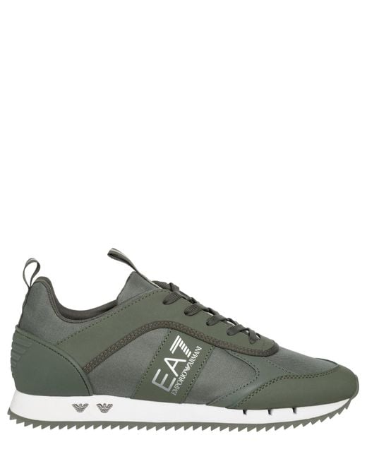 EA7 Green Sneakers for men