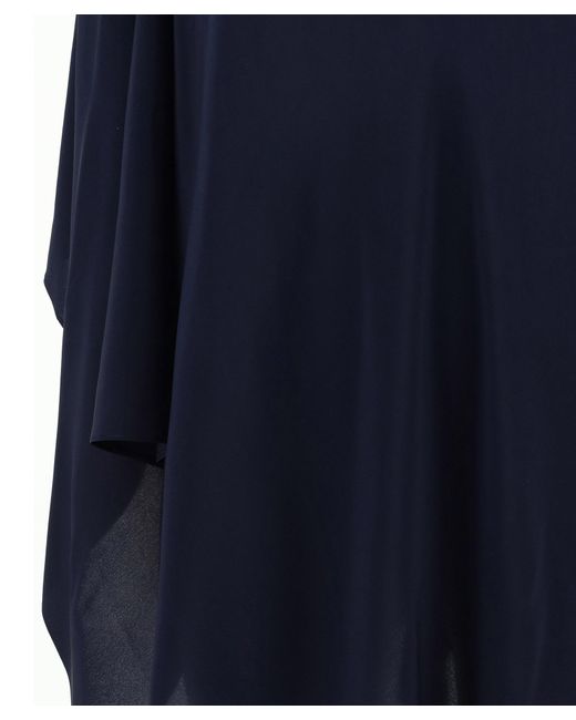Gianluca Capannolo Blue Isabelle Poncho