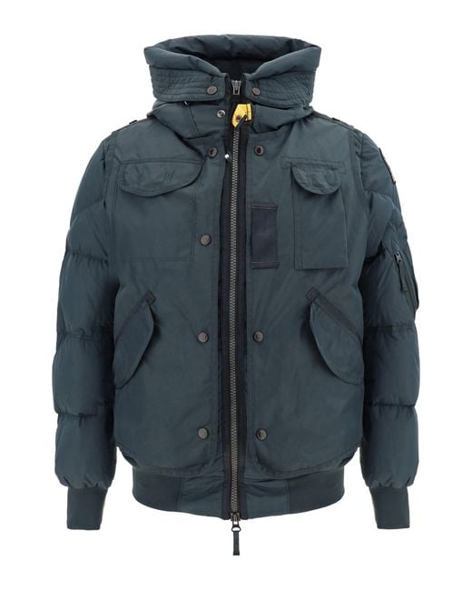 Parajumpers Blue Carrier Down Jacket for men