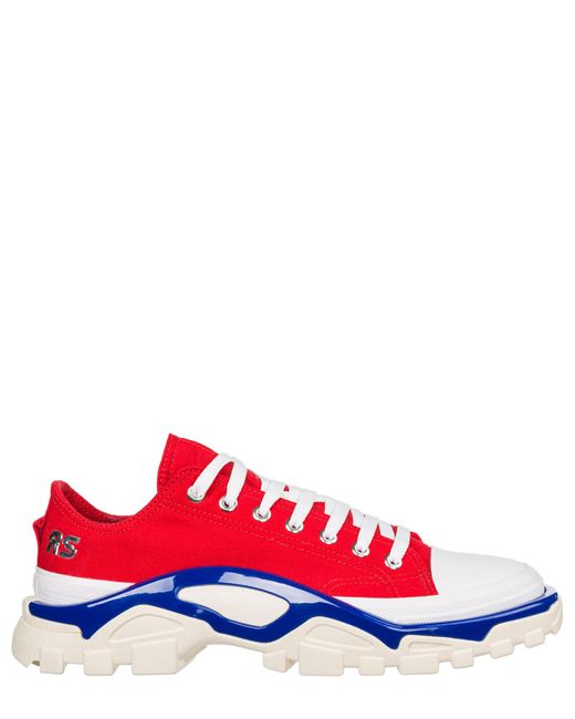 adidas By Raf Simons Cotton Rs Detroit Runner Sneakers in Red for Men -  Save 17% | Lyst