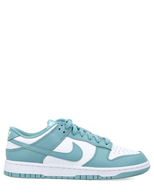 Nike Blue Dunk Low Retro Sneakers for men