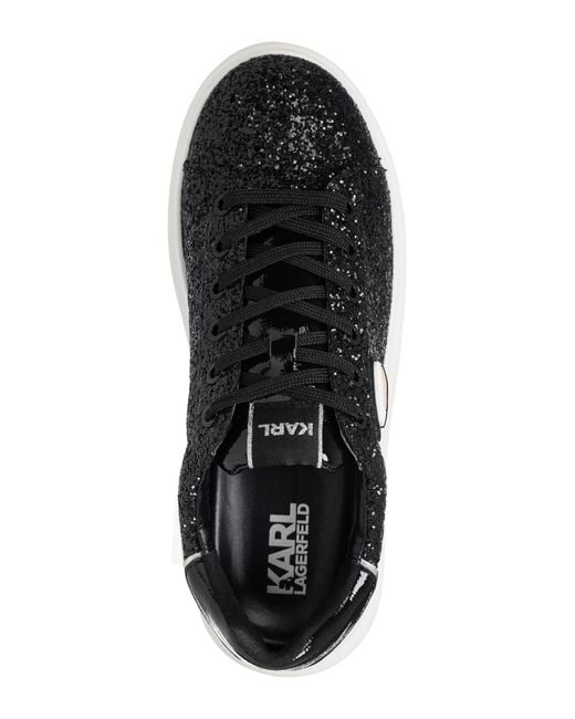 Karl Lagerfeld Black K/ikonik Kapri Sneakers