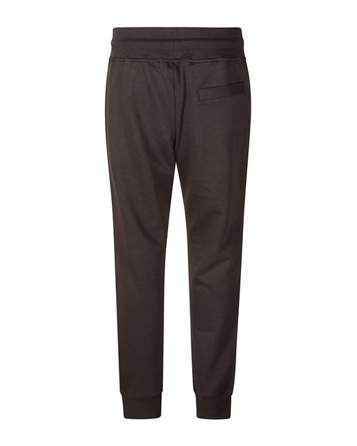 Versace Brown V-emblem Sweatpants for men