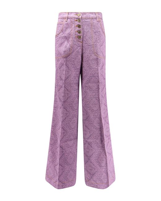 Pantaloni di Etro in Purple