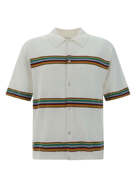 Paul Smith Gray Polo Shirt for men