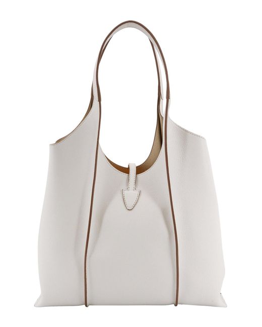 Borsa a spalla t timeless di Tod's in White