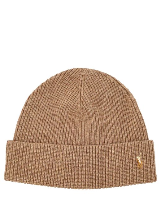 Polo Ralph Lauren Brown Beanie for men