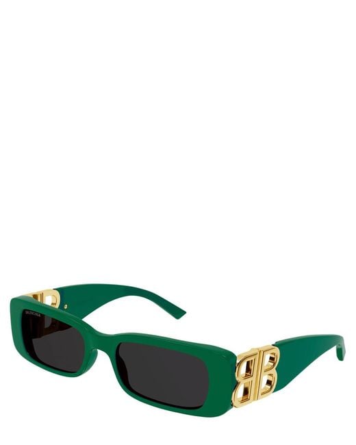 Occhiali da sole bb0096s di Balenciaga in Green